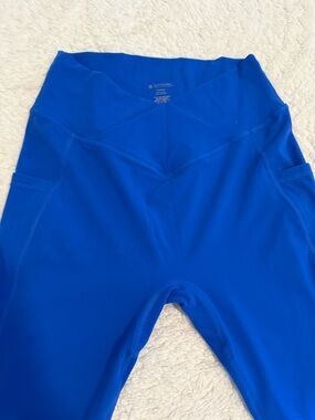 Buffbunny monarch leggings H2O blue large